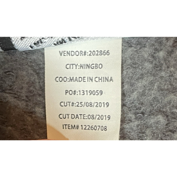 Star Wars Our Universe Dark Side Sith Legion Gray Sweatshirt XL First Order Kylo - Picture 9 of 12